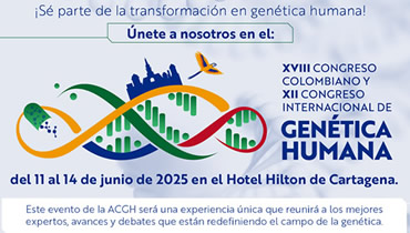 presentación del congreso de genética humana 2025